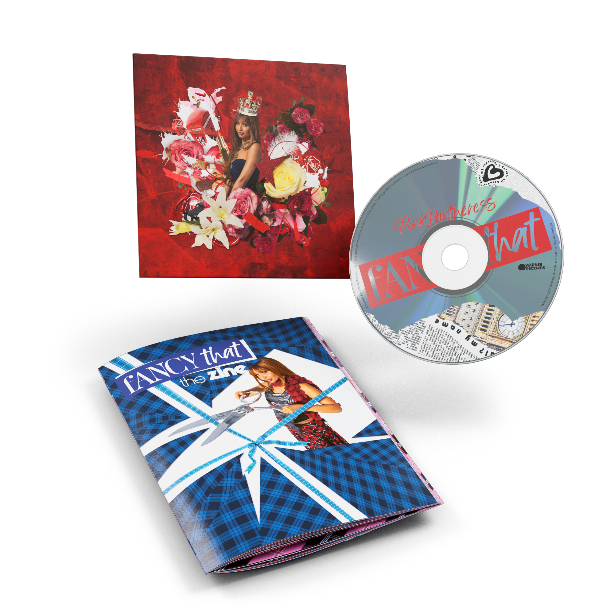 Fancy That' CD Zine | PinkPantheress Shop